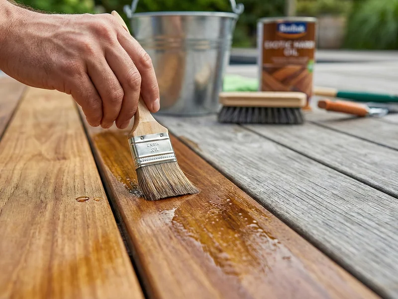Entretien d'une piscine bois bambou : nettoyage et protection du bois