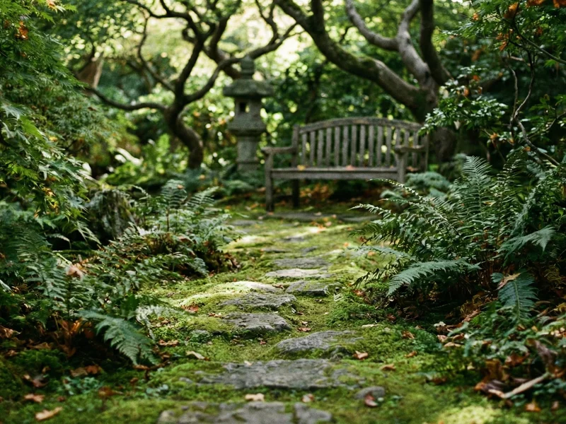 Jardin Wabi Sabi : chemin de méditation et nature