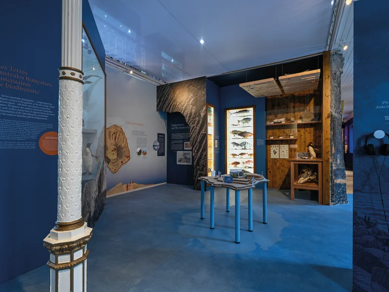 Vue intérieure du musée