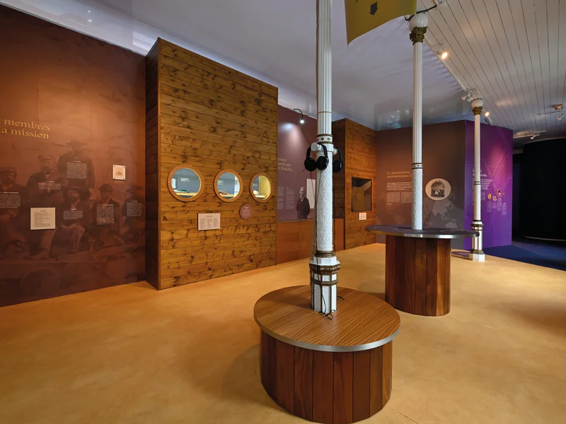 Vue intérieure du musée