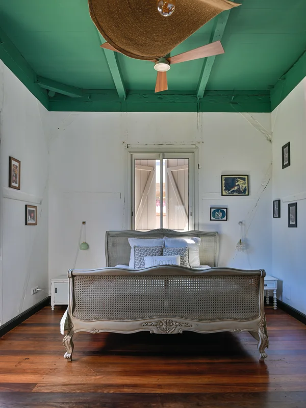 Maquette ou plan détaillé d'une case créole démontée et remontée