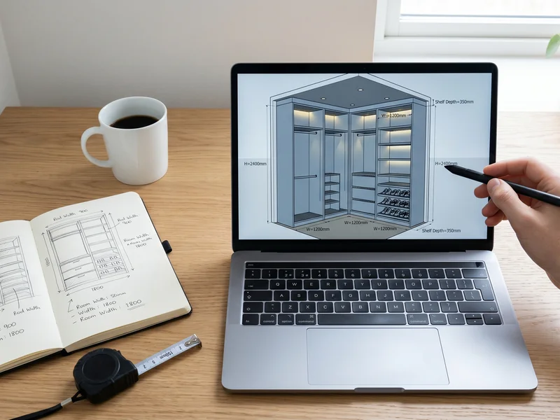 Planification dressing gain de place avec logiciel 3D